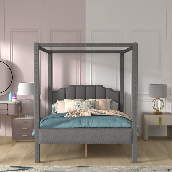 Winston Porter Upholstered Bed Wayfair Canada